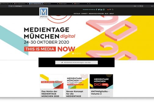 Medientage Muenchen Online-Konferenz