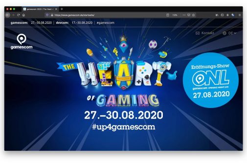 gamescom2020 Live-Video-Event