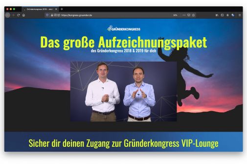 gruenderkongress-live-stream-event